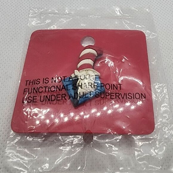 NWT Dr. Seuss Cat in the Hat Pin - Picture 2 of 3